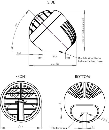 Angle-mount-drawing