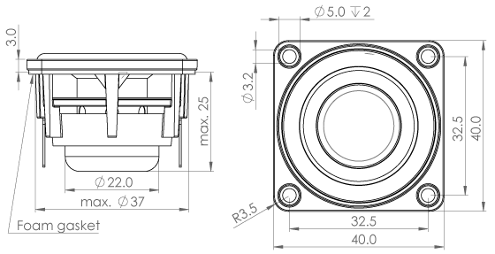 FR040WA01/02 outline dwg