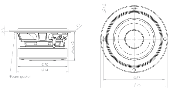 WF095WA01/02 dimensions