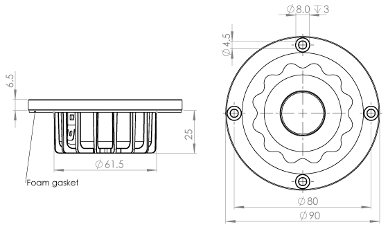 TW045WA01/02 outline drawing